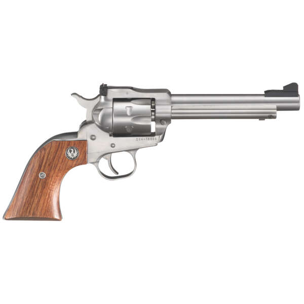 RUGER SNGL-SIX 22LR/WMR 5.5" STN WD