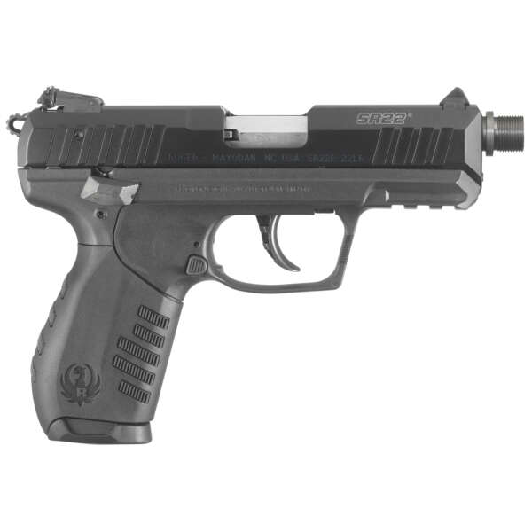 RUGER SR22 22LR 3.5" BLK 10RD TB