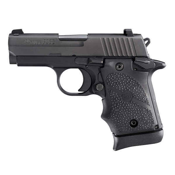 SIG P938 9MM 3" 7RD BLK RBR NS