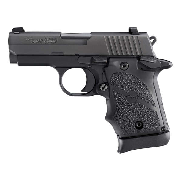 SIG P938M 9MM 7RD 3" BLK RBR NS MA