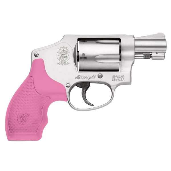 S&W 642 38SPL+P 1.88" 5RD CNT PNK GP