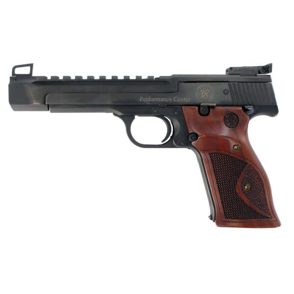 S&W PC MODEL 41 22LR 5.5" HB 10RD WD