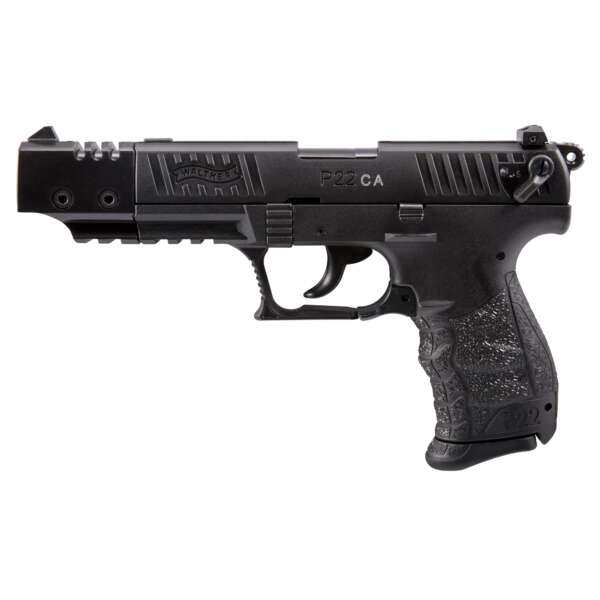 WAL P22 22LR 5" 10RD BLACK TRGT CA