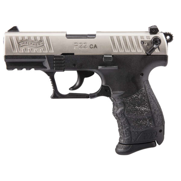 WAL P22 22LR 3.4" 10RD NICKEL CA