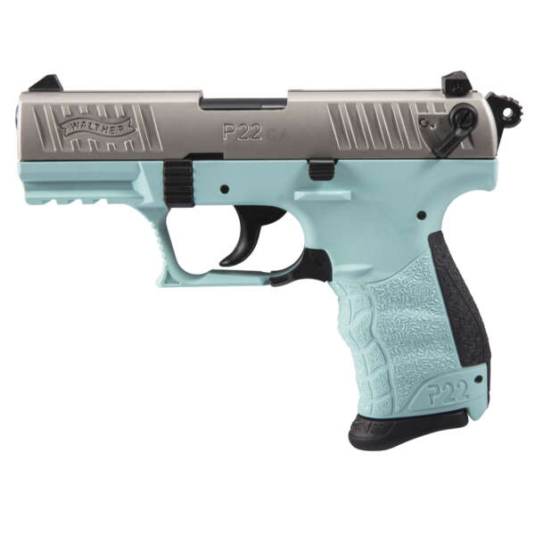 WAL P22 22LR 3.4" 10RD ANGEL BLUE CA