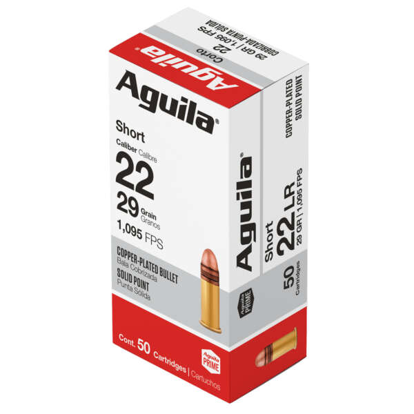 AGUILA 22 SHORT HV 29GR 50/1000