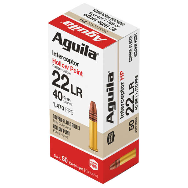 AGUILA 22LR INTERCEPTOR 40GR 50/1000