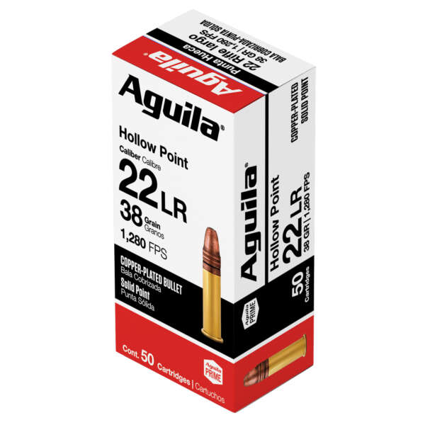 AGUILA 22LR HV 38GR HP 50/2000