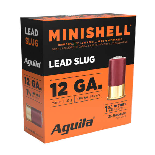 AGUILA MINISHELL 12GA SLUG 25/250