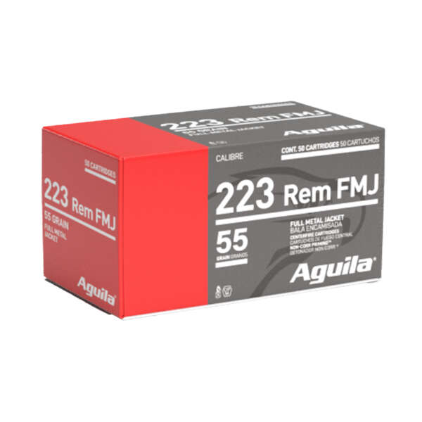 AGUILA 223REM 55GR FMJ 50/1000