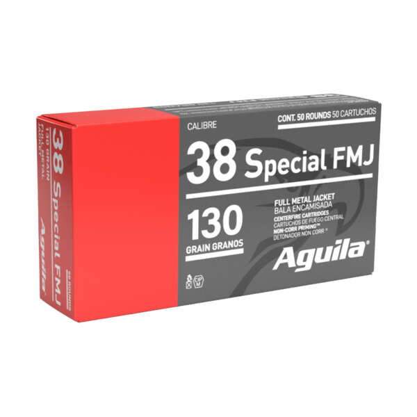 AGUILA 38SPL 130GR FMJ 50/1000