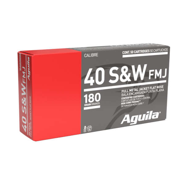 AGUILA 40SW 180GR FMJ 50/1000