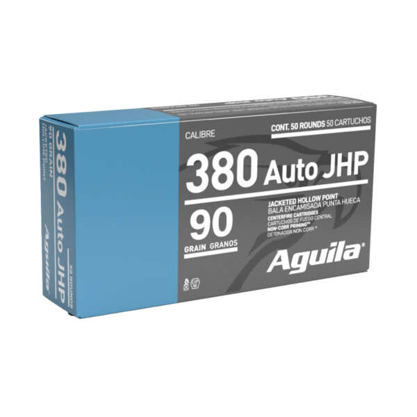 AGUILA 380ACP 90GR JHP 50/500