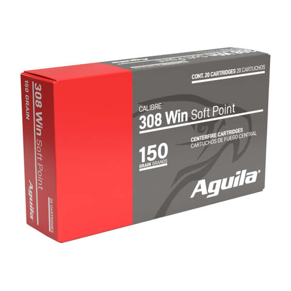 AGUILA 308WIN 150GR SP 20/200