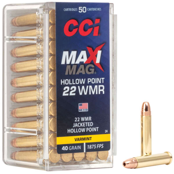 CCI MAXI-MAG 22WMR HP 50/2000