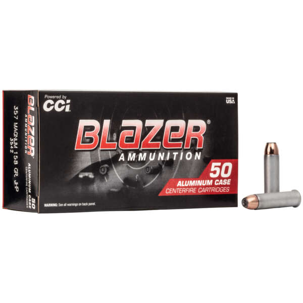 BLAZER 357MAG 158GR JHP 50/1000