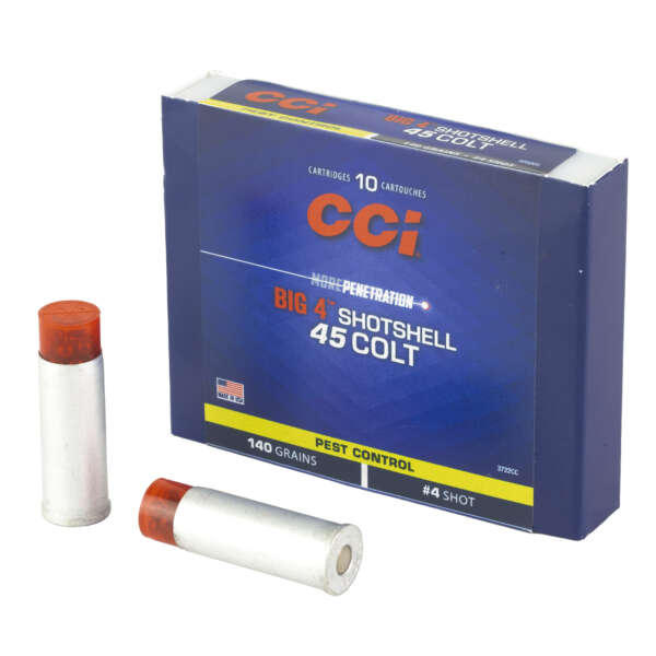 CCI 45LC #4 SHOTSHELL10/200