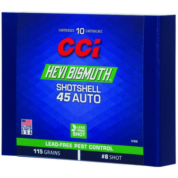 CCI 45ACP BISMUTH SHOTSHELL 10/200