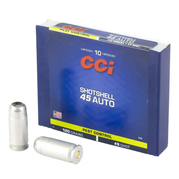 CCI 45ACP #9 SHOTSHELL 10/200