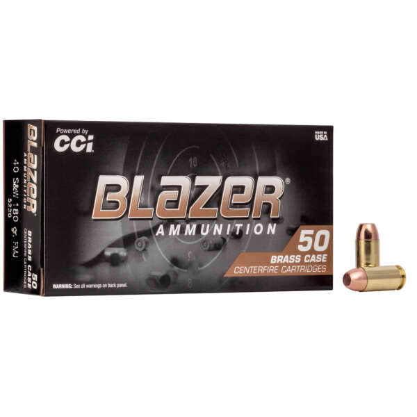 BLAZER BRASS 40SW 180GR FMJ 50/1000