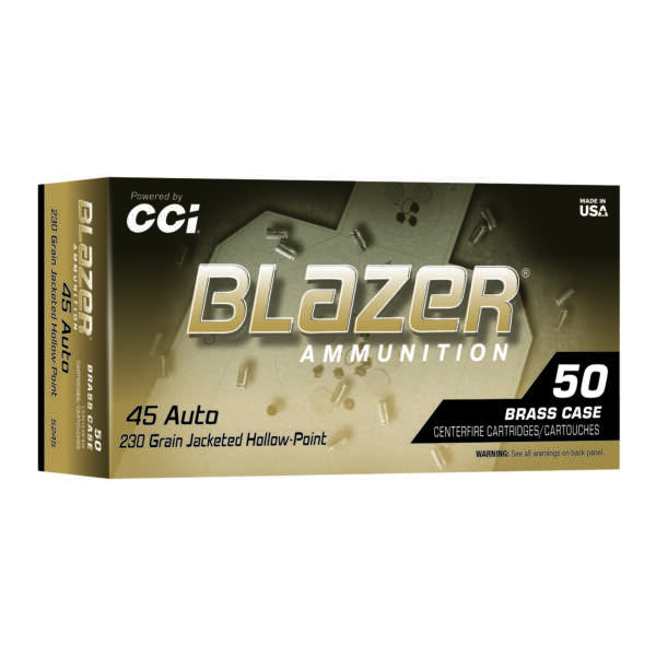 BLAZER BRASS 45ACP 230GR JHP 50/500