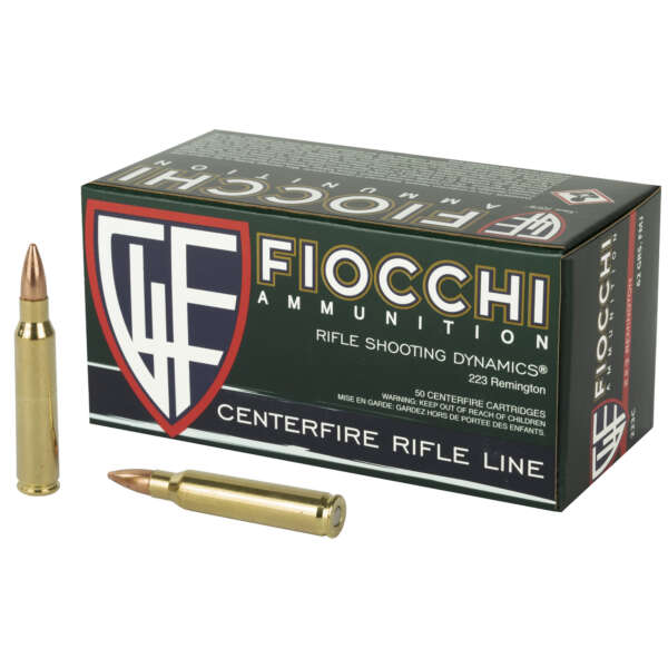 FIOCCHI 223REM 62GR FMJBT 50/1000