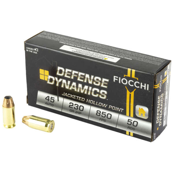 FIOCCHI 45ACP 230GR JHP 50/500