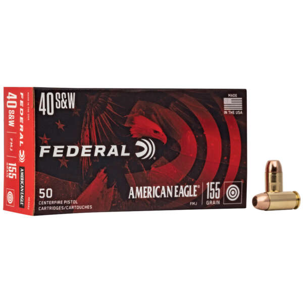 FED AM EAGLE 40S&W 155GR FMJ 50/1000