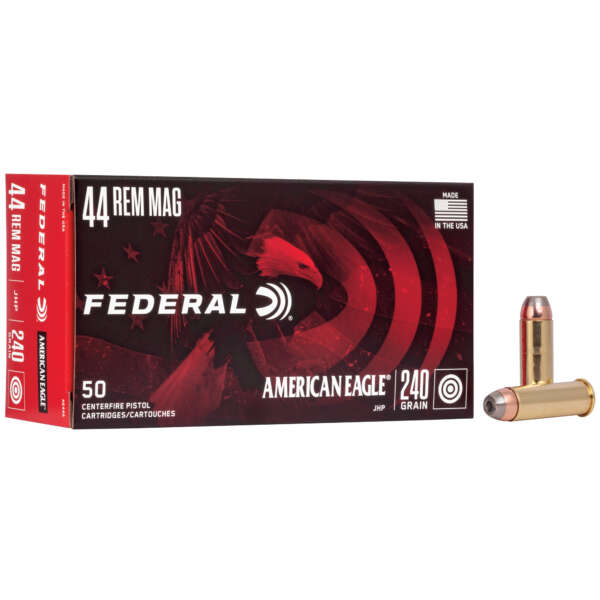 FED AM EAGLE 44MAG 240GR JHP 50/1000