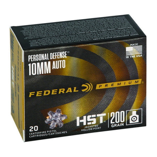 FED PD HST 10MM 200GR JHP 20/200