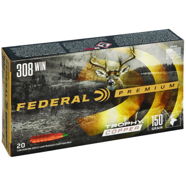 FED PRM 308WIN 150GR TRPHY COPPER 20