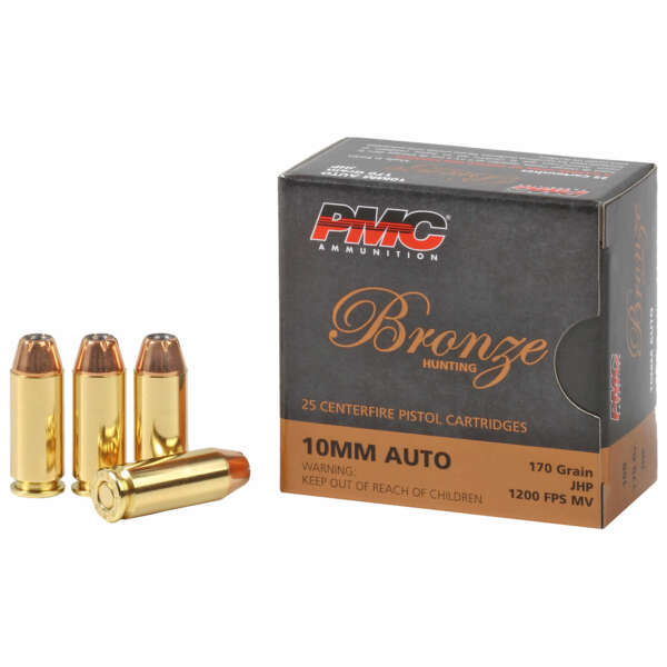 PMC BRNZ 10MM 170GR JHP 25/500