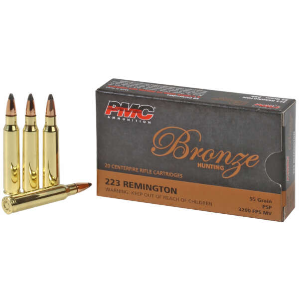 PMC BRNZ 223REM 55GR SP 20/800