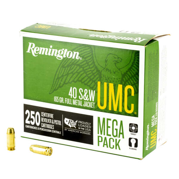 REM UMC MP 40SW 165GR FMJ 250/1000