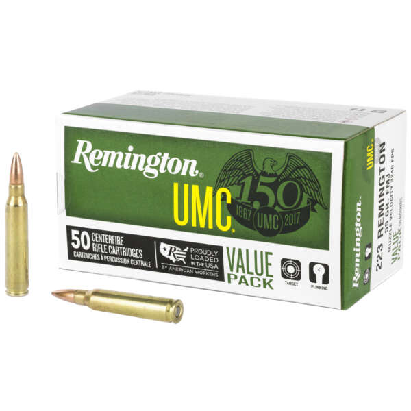 REM UMC 223REM 55GR FMJ 50/400