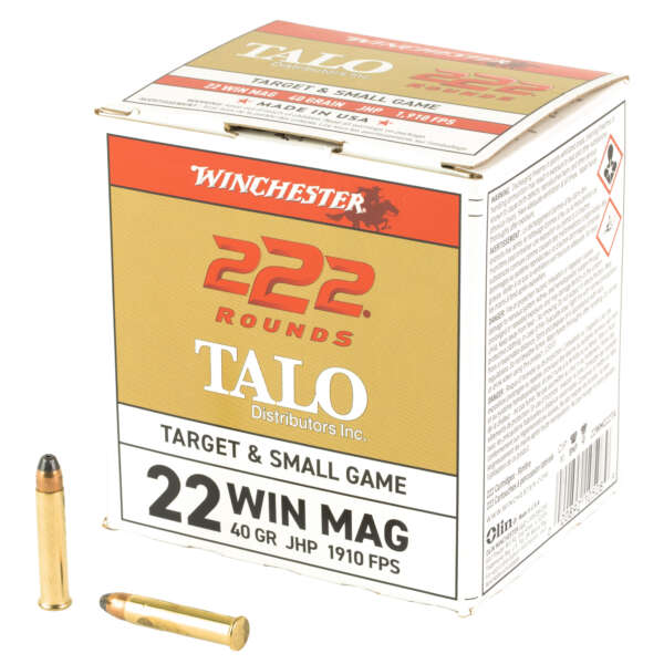 WIN 22WMR 40GR JHP 222/2220