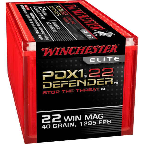 WIN DEFENDER 22WMR 40GR JHP 50/1000