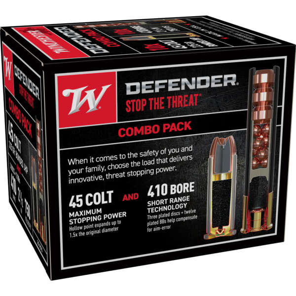 WIN DEFENDER 410GA 2.5"/45LC PK 20