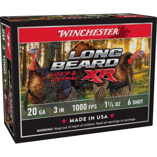 WIN LB XR TRKY 20GA 3" #6 1.25OZ 10