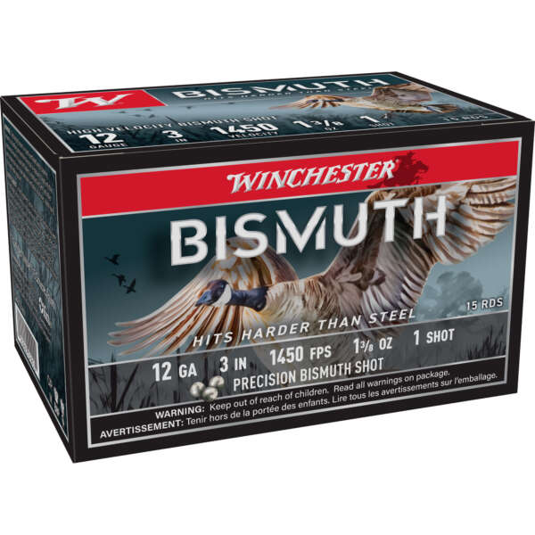 WIN BISMUTH 12GA 3" #1 15/150