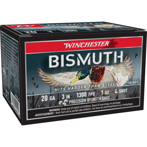 WIN BISMUTH 20GA 3" #4 15/150