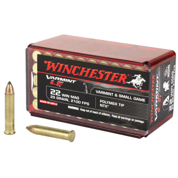 WIN VARMINT LF 22WMR 25GR NTX 50/