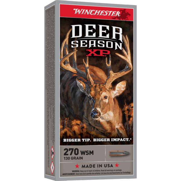 WIN DEER SEASON 270WSM 130GR 20/200