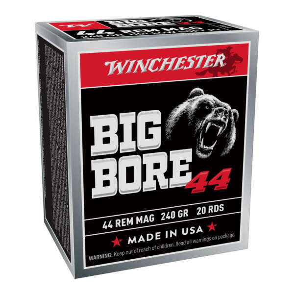 WIN BIG BORE 44MAG 240GR 20/200