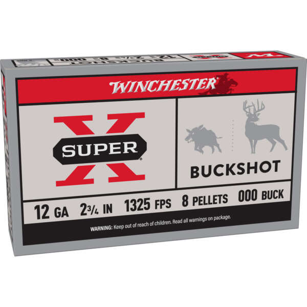 WIN SUPERX 12GA 2.75 00BK 9PEL 5/250