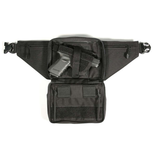 BH CONCEL WPN FANNYPACK MED BLK