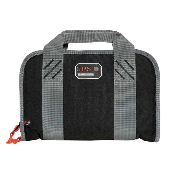 GPS DOUBLE PISTOL CASE BLACK