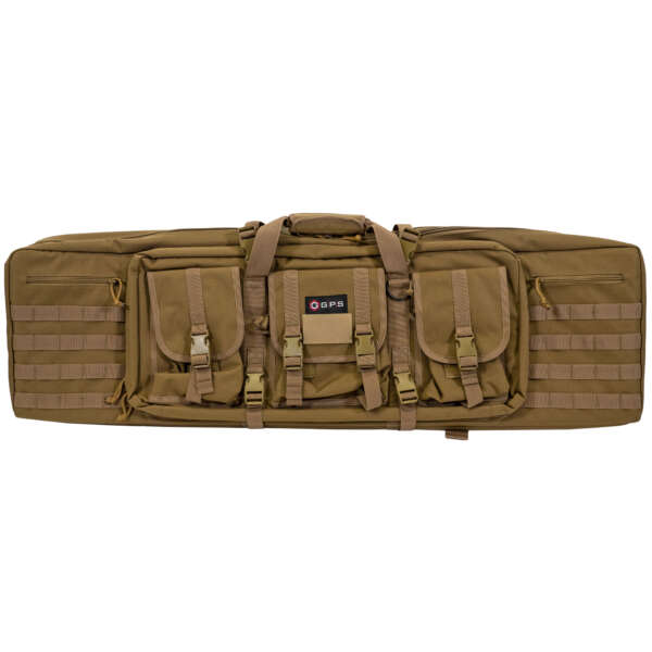 GPS DOUBLE RIFLE CASE 42" FDE