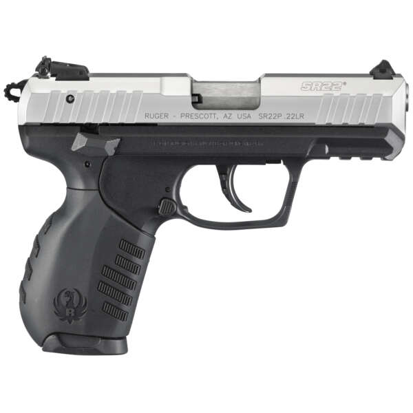 RUGER SR22 22LR 3.5" SLVR 10RD